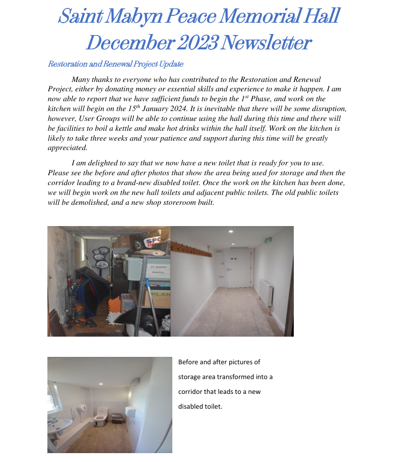 Dec 2023 Hall Newsletter 1