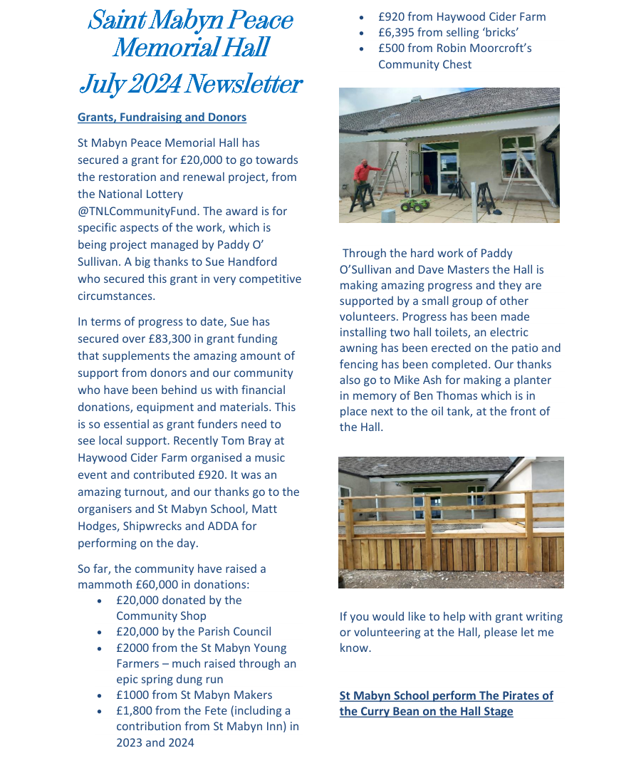 July 2024 Newsletter 1