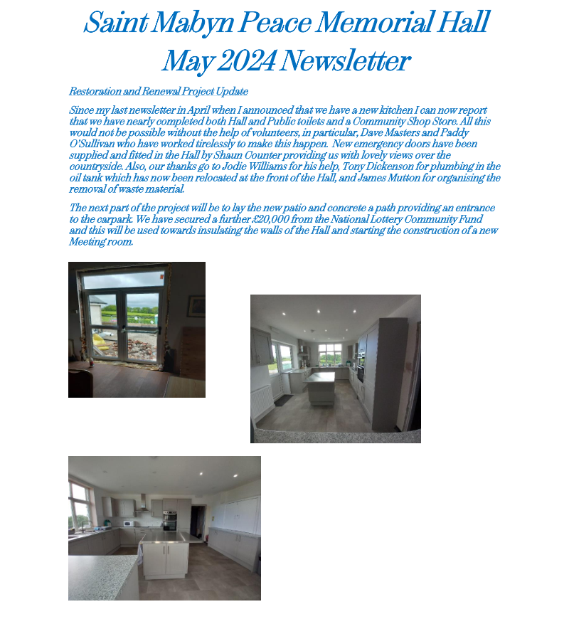 May 2024 Hall Newsletter 1